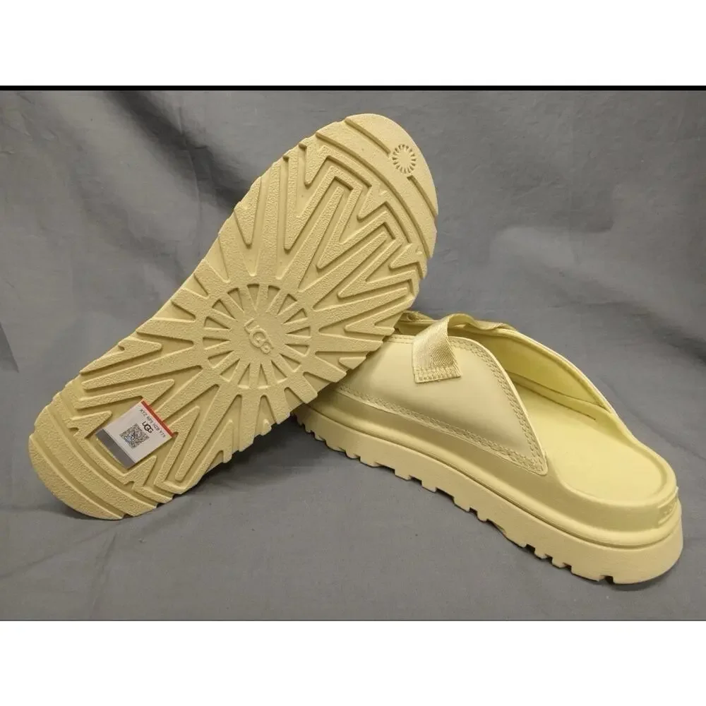 UGG Kids GoldenGlow Slide Sandals GLDN Yellow US 4 EU 36 NIB 1166513K